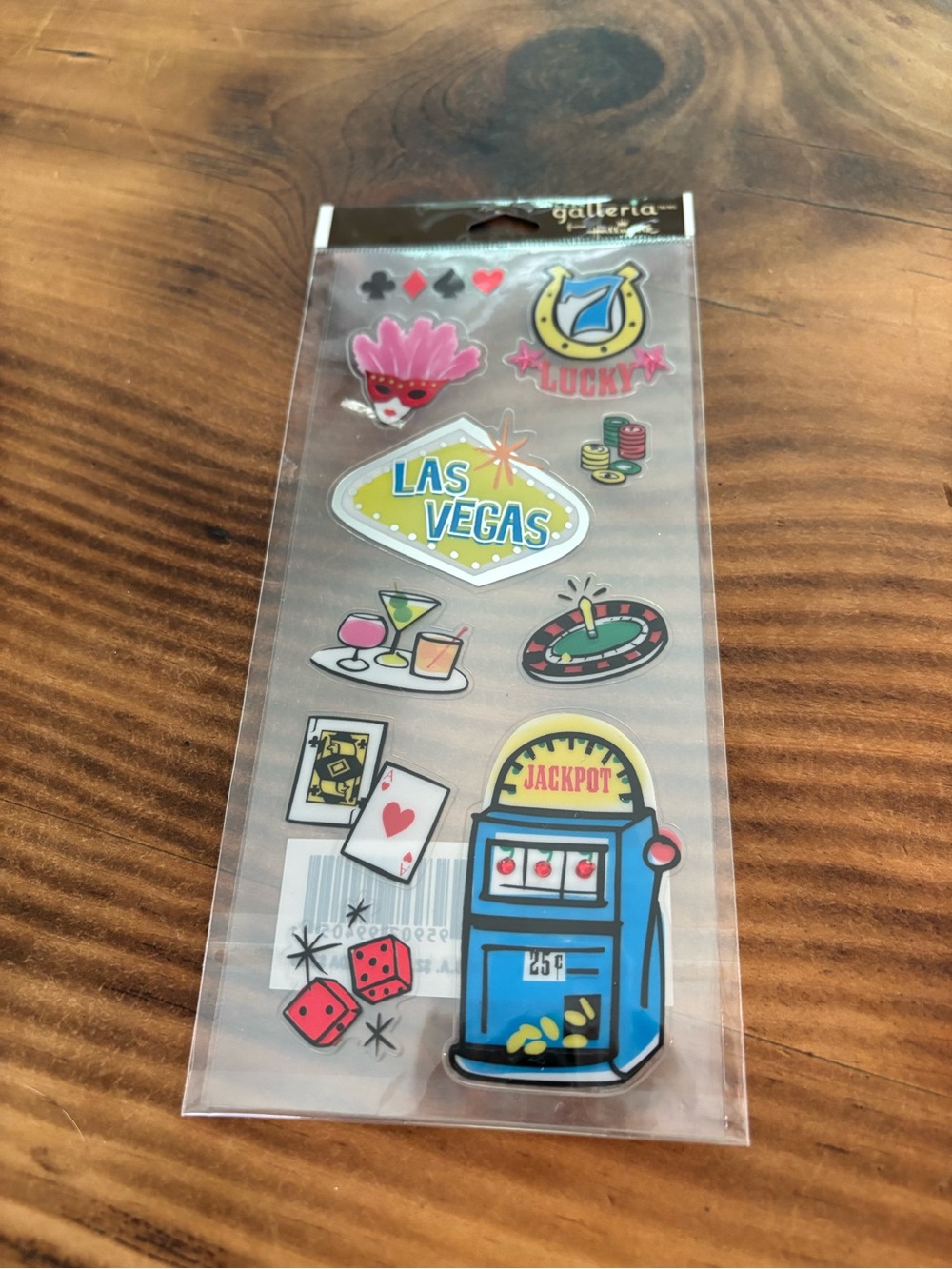 Las Vegas Scrapbooking Stickers - Sticker Galleria from Hallmark